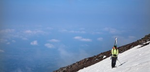 Fuji Spring Skiing